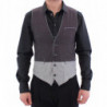 Gilet grigio a pois Gilet Weste - IT46 - S