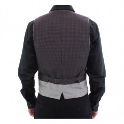 Gilet grigio a pois Gilet Weste - IT46 - S