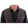 Gilet grigio a pois Gilet Weste - IT46 - S