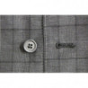 Gilet gilet formale a quadretti grigio - IT48 - M