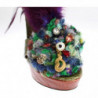 Scarpe Crystal in pelle di coccodrillo caimano - EU38/US7.5