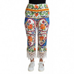 Pantalone In Cotone Stampa...