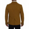 Blazer in cotone elasticizzato giallo - IT46 - S