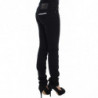 Jeans skinny slim fit in cotone elasticizzato nero - W29