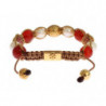 Bracciale in argento 925 con perla corniola CZ - S