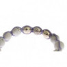 Bracciale in argento 925 con howlite viola CZ - S