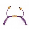 Bracciale in oro 925 con ametista CZ 18 carati - M