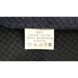 Pantaloni cropped in cotone blu - IT40-S