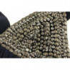 Camicetta superiore impreziosita da borchie blu navy - IT40-S