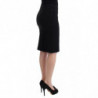 Gonna a tubino dritta nera - IT48 - XL