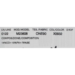Pantaloncini da notte in seta di pizzo floreale bianco nero - IT3 - M