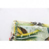 Gonna tubino in organza multicolore - S