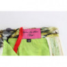 Gonna tubino in organza multicolore - S