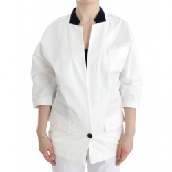 Giacca blazer oversize in...