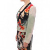 Giacca blazer corta floreale multicolore - IT38-XS