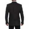 Giacca blazer in lino slim fit grigia - IT52 - XL