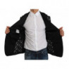 Giacca blazer per chitarra jazz in seta nera - IT46 - S