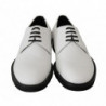 Scarpe formali derby in pelle bianca - EU39/US6