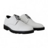 Scarpe formali derby in pelle bianca - EU39/US6