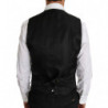 Gilet gilet in lana e seta con motivo viola - IT48 - M