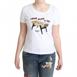 T-shirt con stampa Come...