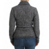 Cardigan in maglia di lana grigia - IT44-L