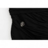 Abito lungo nero senza spalline - IT42-M