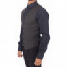 Blazer gilet in lana elasticizzata grigia - IT44 - XS
