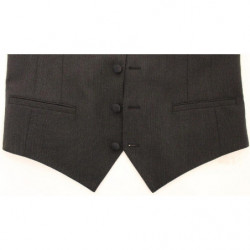 Blazer gilet in lana elasticizzata grigia - IT44 - XS