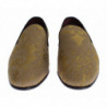 Mocassini barocchi in seta oro giallo - EU39/US6