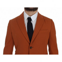 Blazer in cotone elasticizzato arancione - IT52 - XL
