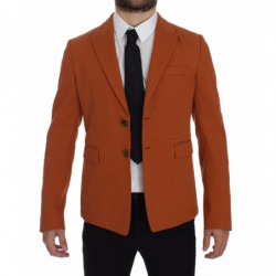 Blazer in cotone elasticizzato arancione - IT52 - XL