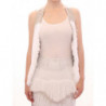 Giacca con gilet aperto sul retro con ciglia bianche - IT40-S