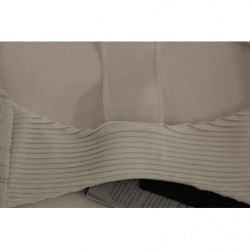 Giacca con gilet aperto sul retro con ciglia bianche - IT40-S