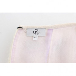 Gonna in pizzo bianco a tubino - IT42-M