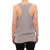 Blusa canotta in viscosa grigia - IT40-S