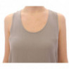 Blusa canotta in viscosa grigia - IT40-S