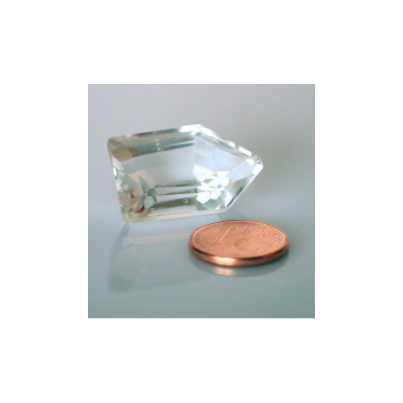 Topazio Bianco Naturale - Taglio Pentagono - 31ct