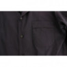 Camicia da pigiama in cotone a righe viola - M