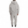 Tuta pantaloni maglione di cotone grigio - XXL