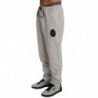 Tuta pantaloni maglione di cotone grigio - 3XL