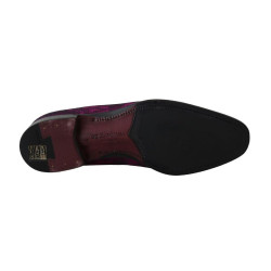 Mocassini jacquard viola vestono scarpe formali - EU39/US6