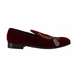 Mocassini velluto bordeaux...