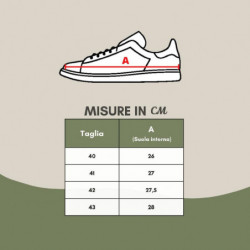 Sneaker in camoscio grigio - EU42/US9