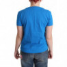 T-shirt a triangolo con grafica Swim in cotone blu - IT46-XL