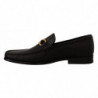Mocassini mocassini in pelle di vitello nera - EU39.5/US5.5