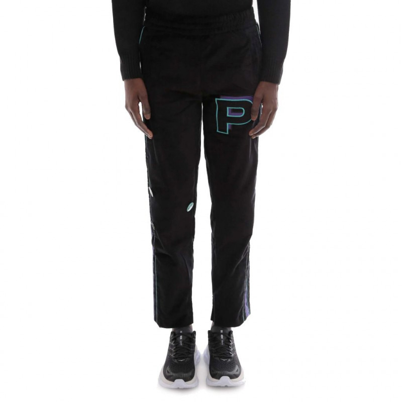 Jeans e pantaloni in poliestere nero - L