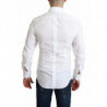 Camicia formale da uomo a maniche lunghe in cotone bianco - IT37 - XS