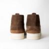 Sneakers alte in pelle scamosciata marrone - EU40/US7