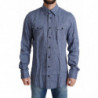 Camicia casual da uomo a righe blu - IT39 - S